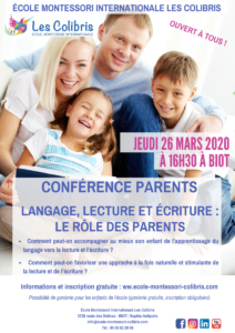 Conférence parents langage